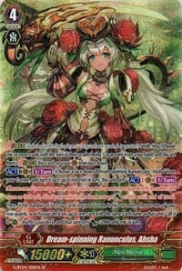 Dream-spinning Ranunculus, Ahsha (SP) - G-BT04: Soul Strike Against The Supreme - Cardfight Vanguard card