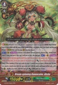 Dream-spinning Ranunculus, Ahsha - G-BT04: Soul Strike Against The Supreme - Cardfight Vanguard card
