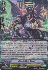 Black Slice, Harut - G-BT04: Soul Strike Against The Supreme - Cardfight Vanguard card