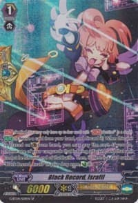 Black Record, Israfil (SP) - G-BT04: Soul Strike Against The Supreme - Cardfight Vanguard card