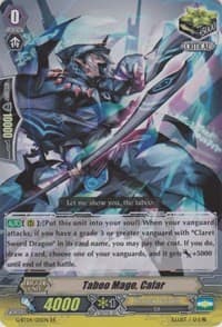 Taboo Mage, Cafar - G-BT04: Soul Strike Against The Supreme - Cardfight Vanguard card