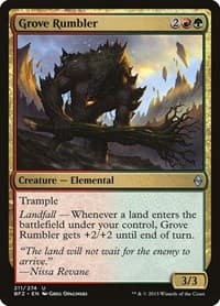Grove Rumbler - Battle for Zendikar - Magic: The Gathering card