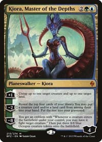 Kiora, Master of the Depths - Battle for Zendikar - Magic: The Gathering card