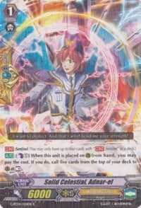 Solid Celestial, Adnar-el - G-BT04: Soul Strike Against The Supreme - Cardfight Vanguard card