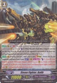 Steam Fighter, Balih - G-BT04: Soul Strike Against The Supreme - Cardfight Vanguard card