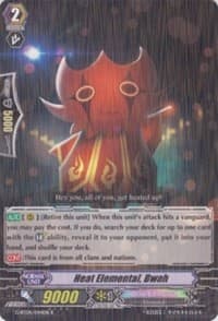 Heat Elemental, Bwah - G-BT04: Soul Strike Against The Supreme - Cardfight Vanguard card