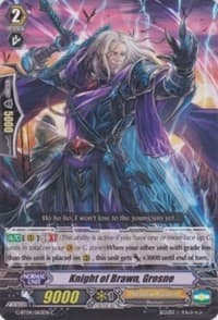 Knight of Brawn, Grosne - G-BT04: Soul Strike Against The Supreme - Cardfight Vanguard card