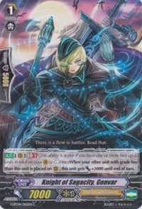 Knight of Sagacity, Gonvar - G-BT04: Soul Strike Against The Supreme - Cardfight Vanguard card