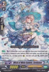 Witch of White Rabbit, Cardamon - G-BT04: Soul Strike Against The Supreme - Cardfight Vanguard card