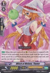 Witch of Melons, Thyme - G-BT04: Soul Strike Against The Supreme - Cardfight Vanguard card