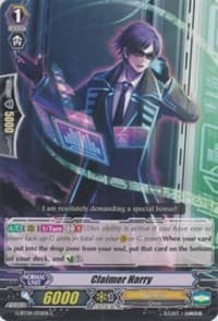 Claimer Harry - G-BT04: Soul Strike Against The Supreme - Cardfight Vanguard card