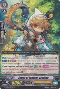 Fetter of Leather, Leyding - G-BT04: Soul Strike Against The Supreme - Cardfight Vanguard card