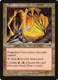 Forgotten Cave - Onslaught - Magic: The Gathering card