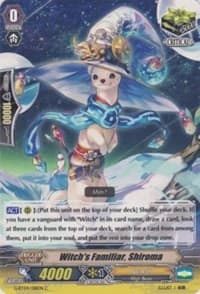 Witch's Familiar, Shiroma - G-BT04: Soul Strike Against The Supreme - Cardfight Vanguard card