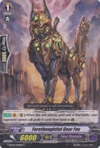 Forethoughtful Gear Fox - G-BT04: Soul Strike Against The Supreme - Cardfight Vanguard card