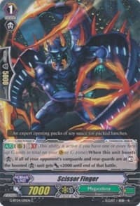 Scissor Finger - G-BT04: Soul Strike Against The Supreme - Cardfight Vanguard card