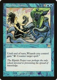 Psychic Trance - Onslaught - Magic: The Gathering card