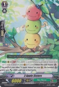 3 Apple Sisters - G-BT04: Soul Strike Against The Supreme - Cardfight Vanguard card
