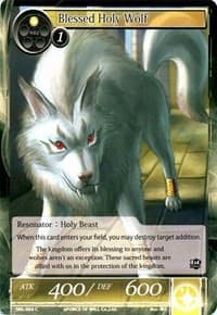 Blessed Holy Wolf - The Seven Kings of the Lands - Force of Will card