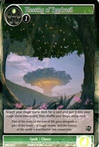 Blessing of Yggdrasil - The Seven Kings of the Lands - Force of Will card