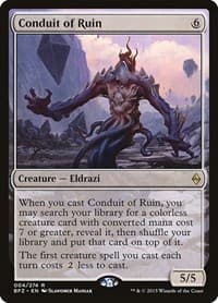 Conduit of Ruin - Battle for Zendikar - Magic: The Gathering card