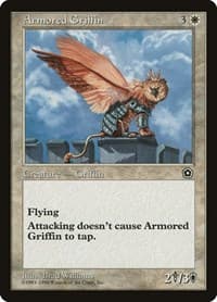 Armored Griffin - Portal Second Age - Magic: The Gathering card