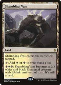 Shambling Vent - Battle for Zendikar - Magic: The Gathering card