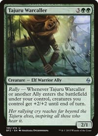 Tajuru Warcaller - Battle for Zendikar - Magic: The Gathering card