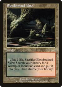 Bloodstained Mire - Onslaught - Magic: The Gathering card