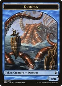 Octopus Token - Battle for Zendikar - Magic: The Gathering card