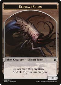 Eldrazi Scion Token (002) - Battle for Zendikar - Magic: The Gathering card