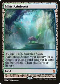 Misty Rainforest - Zendikar Expeditions - Magic: The Gathering card