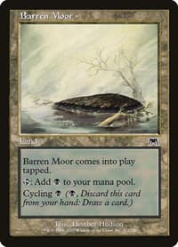 Barren Moor - Onslaught - Magic: The Gathering card