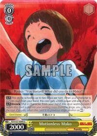 Motionless Mako - KILL la KILL - Weiss Schwarz card