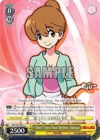 "Uber" Own Pace Mother, Sukuyo - KILL la KILL - Weiss Schwarz card