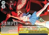 So now it's my turn! - KILL la KILL - Weiss Schwarz card