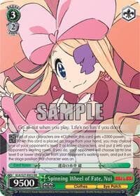 Spinning Wheel of Fate, Nui - KILL la KILL - Weiss Schwarz card
