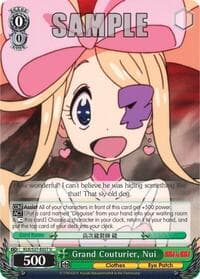 Grand Couturier, Nui - KILL la KILL - Weiss Schwarz card