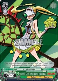 Tennis Club President, Hakodate - KILL la KILL - Weiss Schwarz card