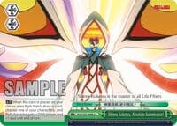 Shinra Koketsu, Absolute Submission! - KILL la KILL - Weiss Schwarz card