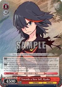 Towards a New Self, Ryuko - KILL la KILL - Weiss Schwarz card