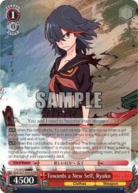 Towards a New Self, Ryuko (RRR) - KILL la KILL - Weiss Schwarz card