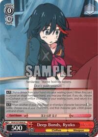 Deep Bonds, Ryuko - KILL la KILL - Weiss Schwarz card