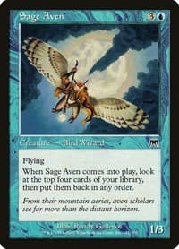 Sage Aven - Onslaught - Magic: The Gathering card