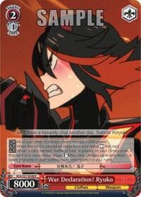 War Declaration! Ryuko - KILL la KILL - Weiss Schwarz card