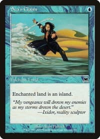 Sea's Claim - Onslaught - Magic: The Gathering card