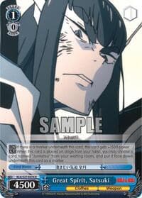 Great Spirit, Satsuki - KILL la KILL - Weiss Schwarz card