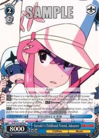 Satsuki's Childhood Friend, Jakuzure - KILL la KILL - Weiss Schwarz card