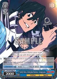 Family Runs a Konnyaku Business, Sanageyama - KILL la KILL - Weiss Schwarz card