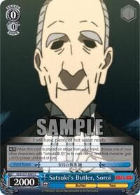 Satsuki's Butler, Soroi - KILL la KILL - Weiss Schwarz card